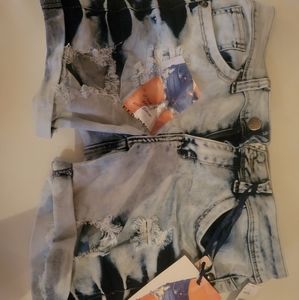 Women's vip jeans shorts size 7/8